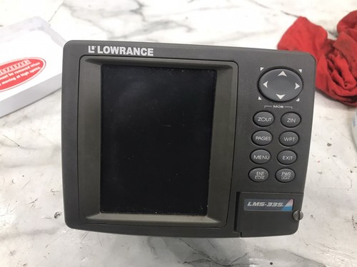 Lowrance lms 335 fishfinder - lms-335,