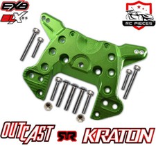 ARRMA KRATON EXB 8S OUTCAST BLX 1/5 CNC ALLOY FRONT SHOCK MOUNT GPM ARA320475