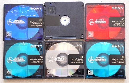 Minidiscs min sony - minidiscs, md80