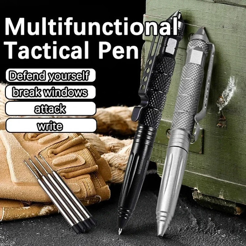 Tactical pen glass breaker - pen, edc
