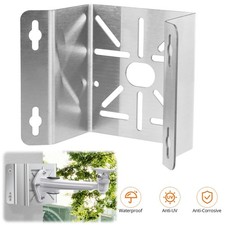 Universal CCTV Camera Corner Mount Bracket Metal Outdoor/Indoor Wall Light Solar