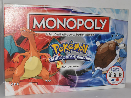 Hasbro monopoly pokemon kanto - hasbro,
