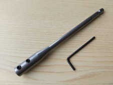 150mm 6" Extension Arbor Chuck for 1/4" Hex Wood Spade Bits with Allen Key New 