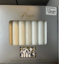 White Chime Candle Pack of 9