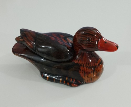 Duck trinket box pot - duck,