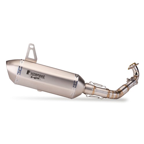 Whole exhaust system - system, front