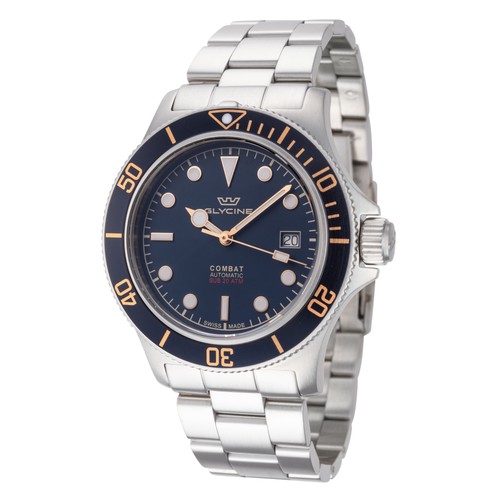 Glycine men combat sub 42mm - glycine, men's