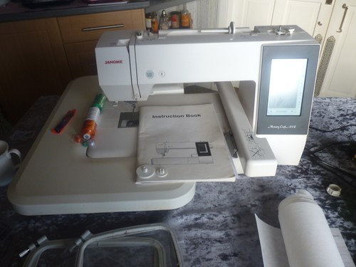 Janome memory craft 500e - craft,