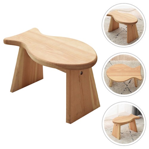 Anti slip wood - stool, toddler