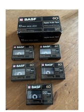 BASF DAT 60 tapes x 5 all new