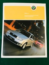 SKODA FABIA RETAIL PRICE LIST