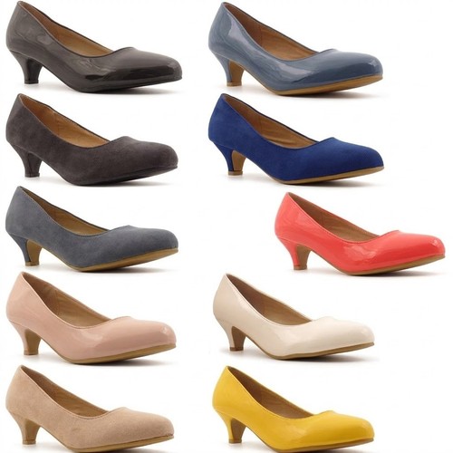Ladies kitten heel - heel, pumps
