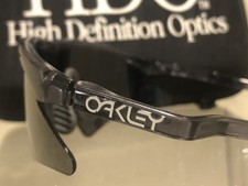 Vintage Oakley M-Frame Silver Iridium Sunglasses HDO Case Extra Lenses Nice Cond
