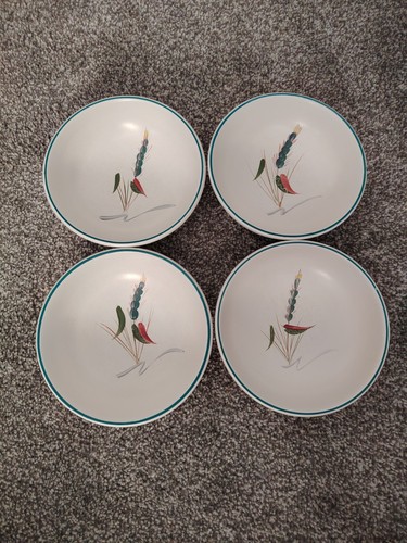 Vintage denby cereal bowls set - denby,