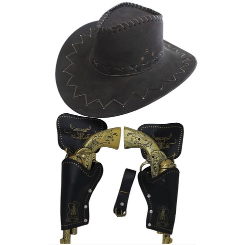 Cowboy set double holster - cowboy,