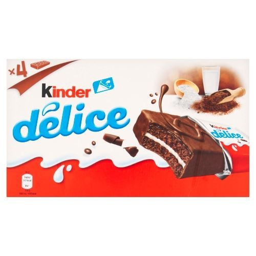 Kinder delice 39g 6 pack - kinder,
