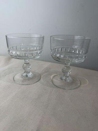 Pair vintage luminarc - of,