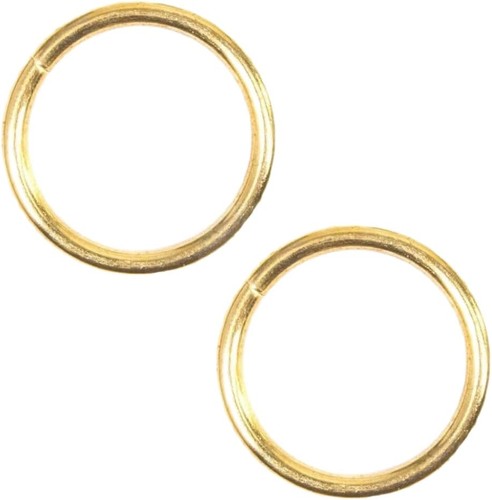 Hollow brass plated - hollow,