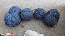 Assortment Of Navy Blue Aran