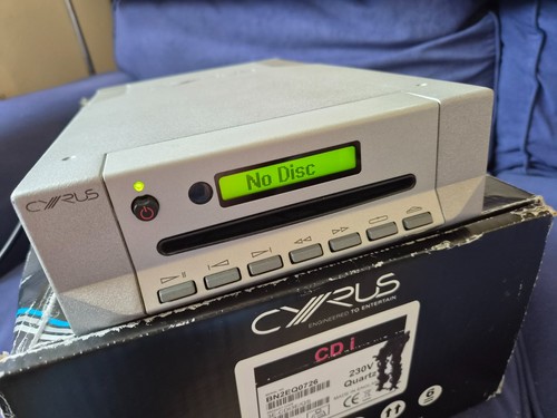 Cyrus cdi player silver - cyrus,