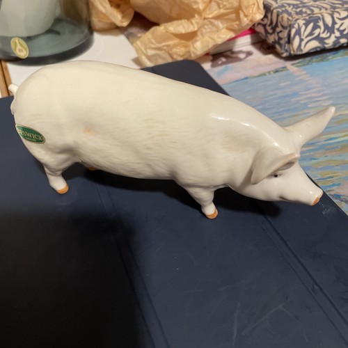 Rare vintage beswick pig - beswick, sow