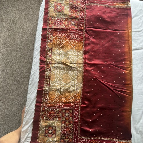Bollywood saree maroon - saree,,