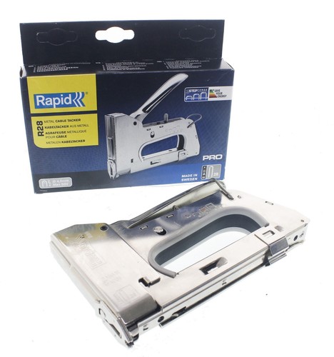 Rapid staple gun for cable - rapid,