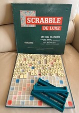 VINTAGE SCRABBLE DE LUXE BOARD