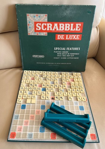 Vintage scrabble luxe - luxe, board
