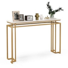 Costway Gold Console Table