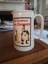 Vintage Guinness Pitcher My Goodness ..My Guinness Official Merchandise EUC RARE