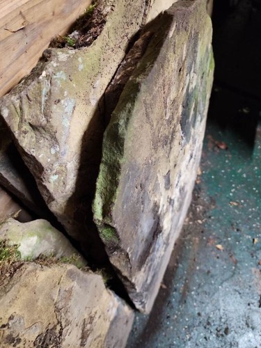 Reclaimed stone roof - stone, tiles