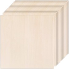 12Pcs Plywood Sheets, 300 x