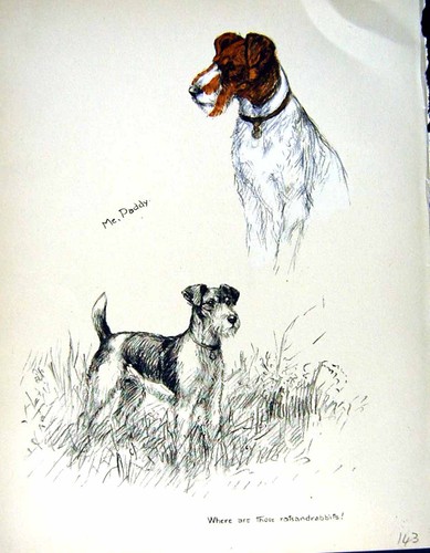 Old vintage print c1933 - vintage,