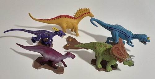 Sega playmates dinosaur - 5x,