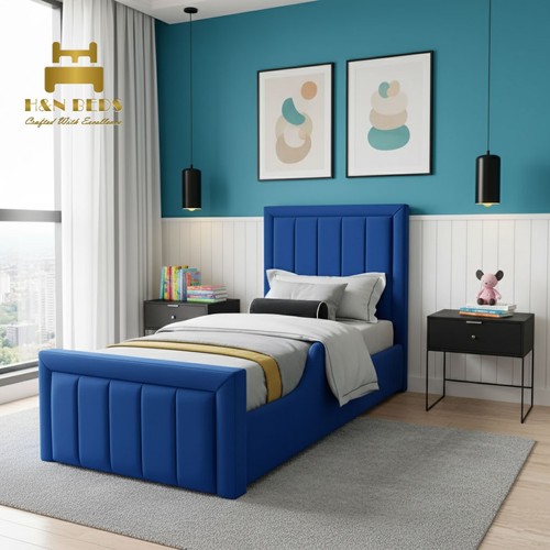 Toddler panel bed - toddler, plush