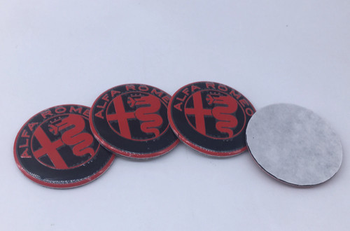 50pcs for stickers emblem alfa - for,