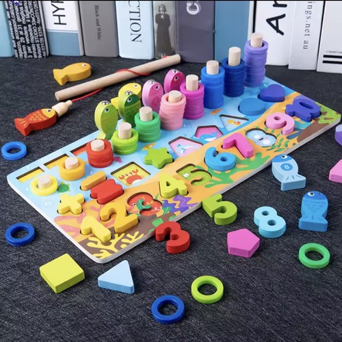 Kids montessori math toys - kids,
