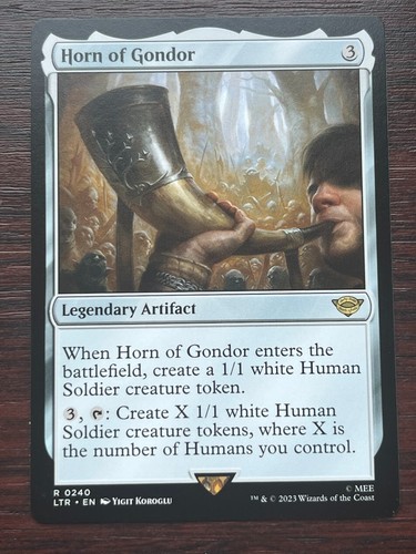 Horn gondor lord - 1x, of
