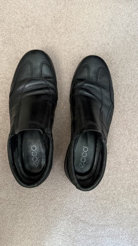 Ecco men leather shoes - men's, size