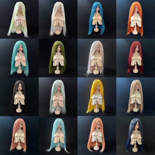 Dolls long straight hair - straight, wig