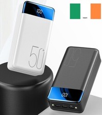 50000mAh Power Bank Charger Super Fast Charge PD USB Type C For iPhone Samsung