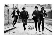 The Beatles 1 A4 signed photograph picture poster Choice of frame