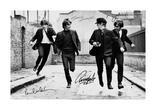 The beatles signed - the, a4