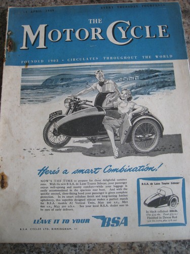 The motor cycle apr 1949 - apr,