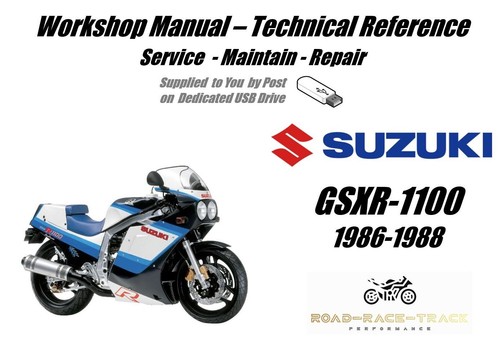 Suzuki gsxr1100 1986 1988 - suzuki,
