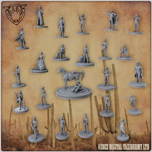 Wild west miniatures 28mm - west,