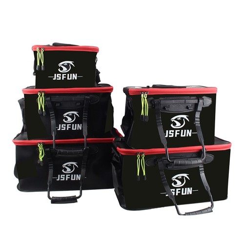Foldable fishing bucket - foldable, w