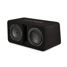 Kicker 48DCWR102 Dual 10 Inch CompR Ported Loaded Subwoofer Enclosure 800w RMS