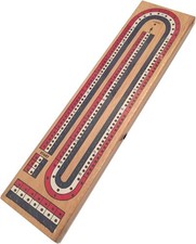 Classic Wooden Cribbage Board